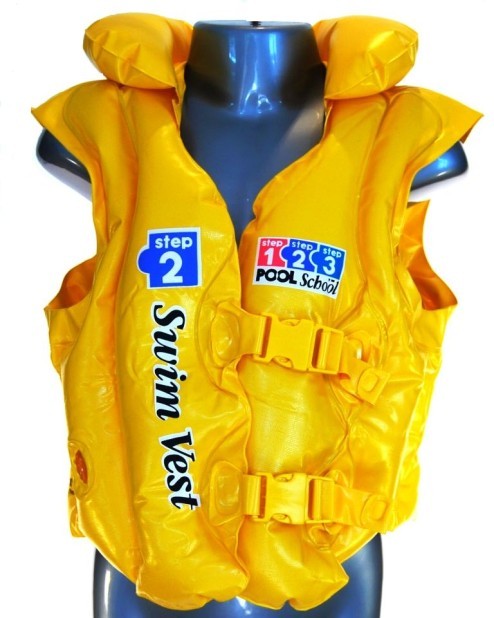 children's swim vest with removable floats